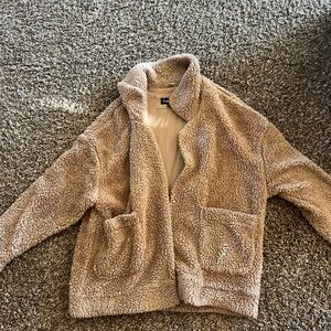 Rue21 Tan Sherpa Jacket